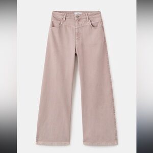 Risen Jeans Womens 28/30
Mauve High Rise Wide Leg Zip Fly FP-RDP5571 distressed